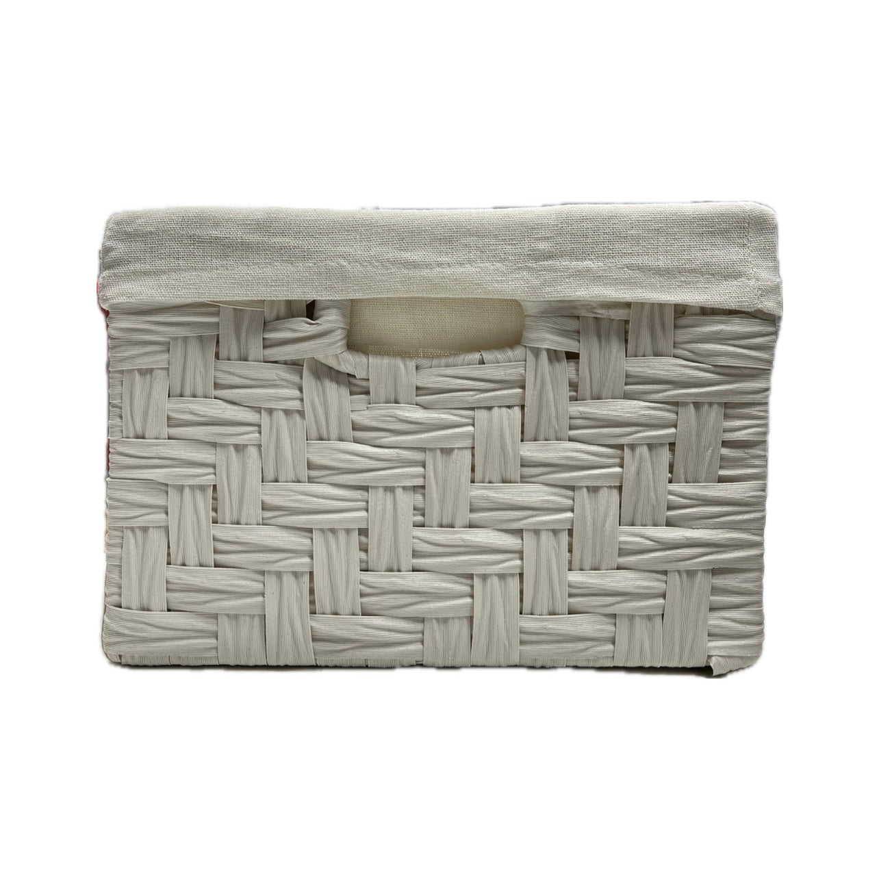 ENSEMBLE-3-PANIERS-OSIERSYNTHÉTIQUE-TRESSÉ-CHEVRON-SET-FAUX-WICKER-HERRINGBONE-WEAVE-2