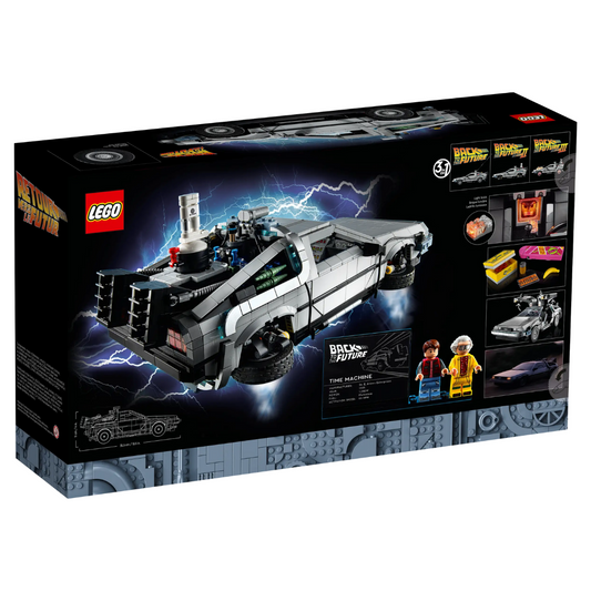 LEGO-MACHINE-VOYAGER-TEMPS-RETOUR-VERS-LE-FUTUR-ICONS-10300-BACK-TO-THE-FUTUR-TIME-MACHINE-2