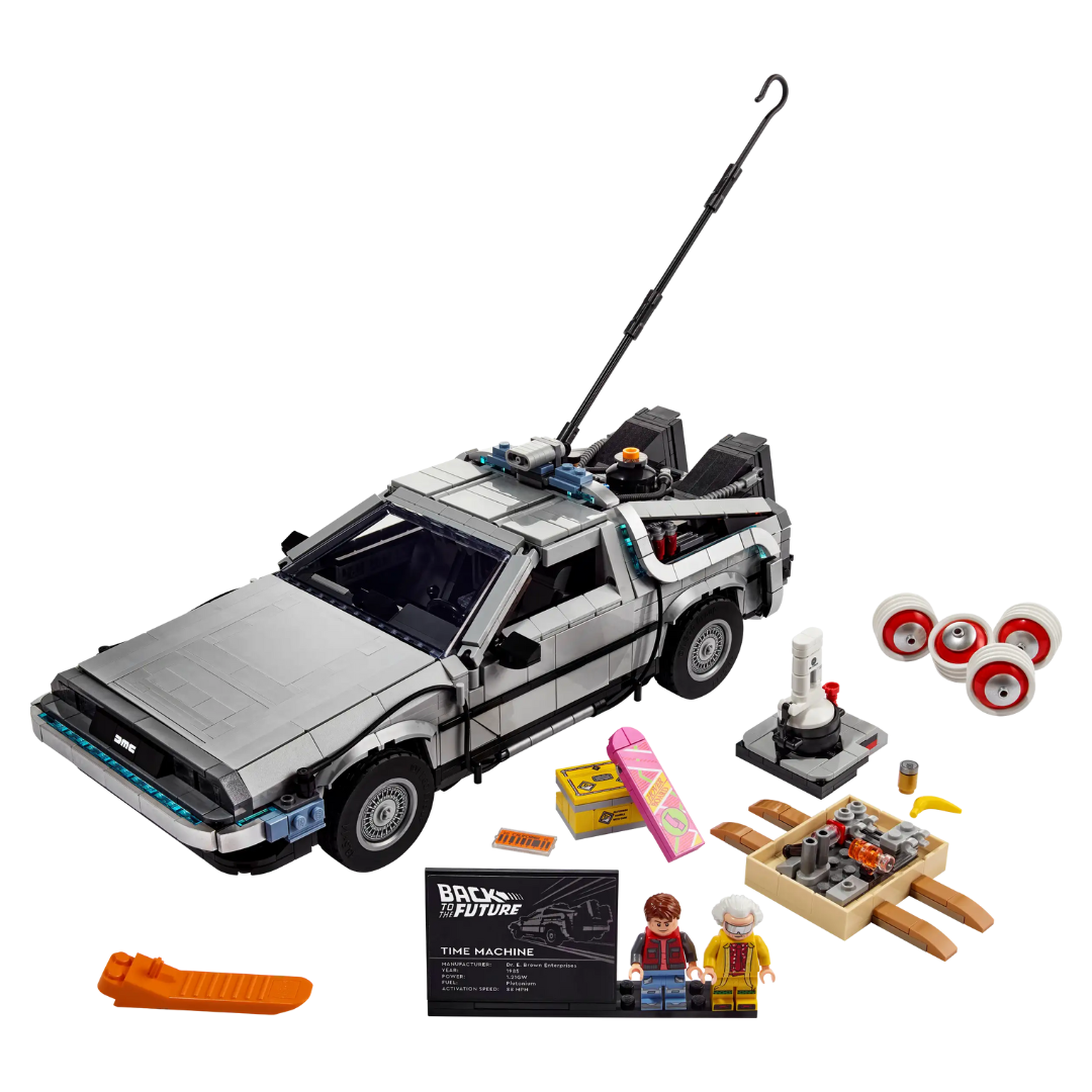 LEGO-MACHINE-VOYAGER-TEMPS-RETOUR-VERS-LE-FUTUR-ICONS-10300-BACK-TO-THE-FUTUR-TIME-MACHINE-8