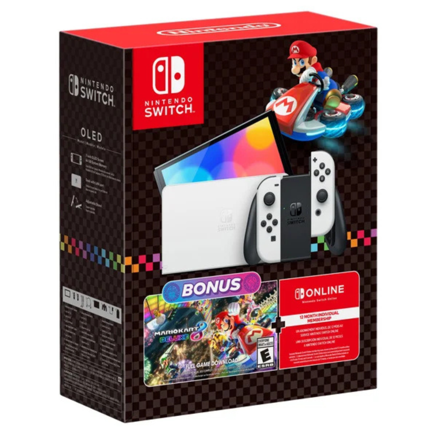 NINTENDO - Nintendo Switch OLED Mario Kart 8 Deluxe Bundle NINTENDO - Nintendo Switch OLED Mario Kart 8 Deluxe Bundle