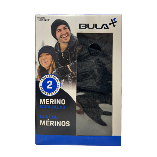 bula-paquet-2-tuques-laine-mérinos-merino-wool-blend-pack-beanies