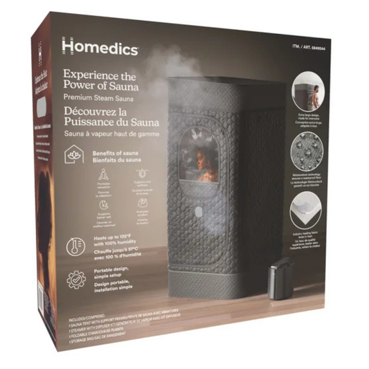 HOMEDICS - Sauna à Vapeur Haut de Gamme-premium-steam-sauna- costco-5849544-2