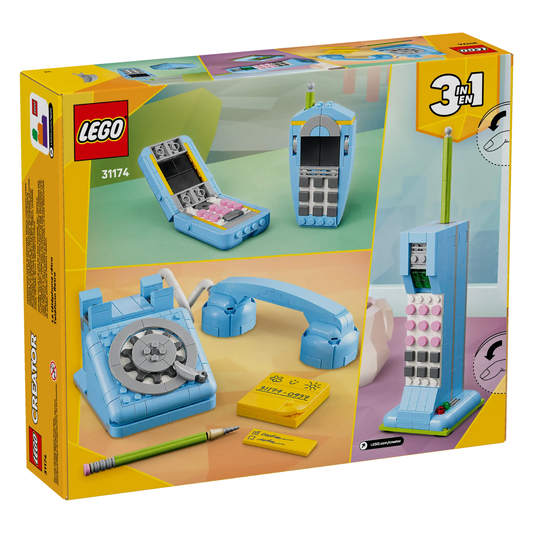 LEGO - Le Téléphone Rétro Creator 3 en 1 31174-retro-telephone-costco-2