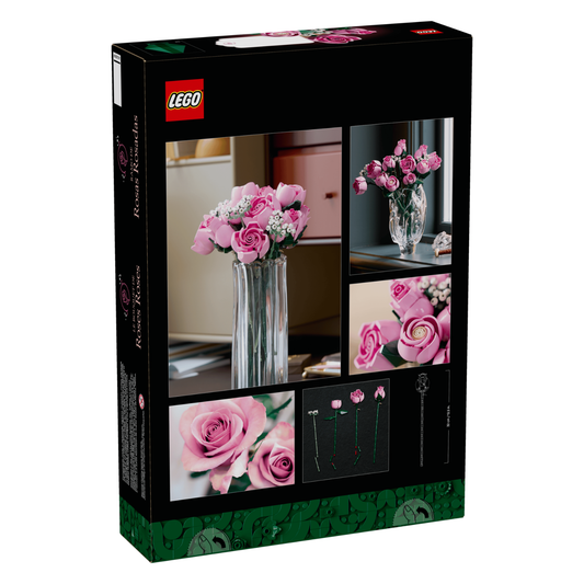 LEGO - Le Bouquet de Roses Roses Botanicals 10374 *Boite Endommagée*-of-pink-roses-costco-2