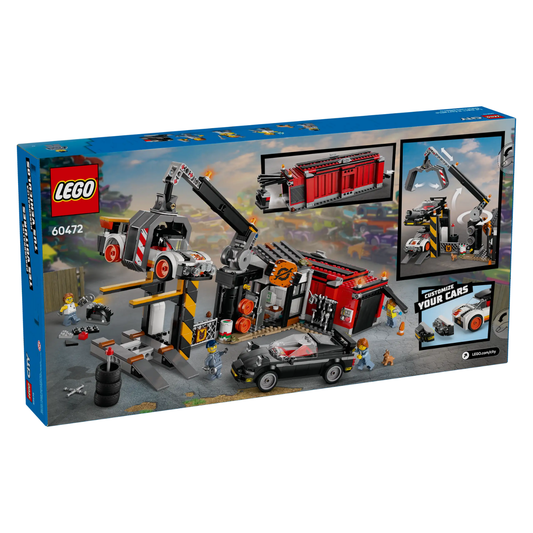 LEGO - Le Parc à Ferraille avec Voitures City 60472-scrapyard-costco-2560472-2
