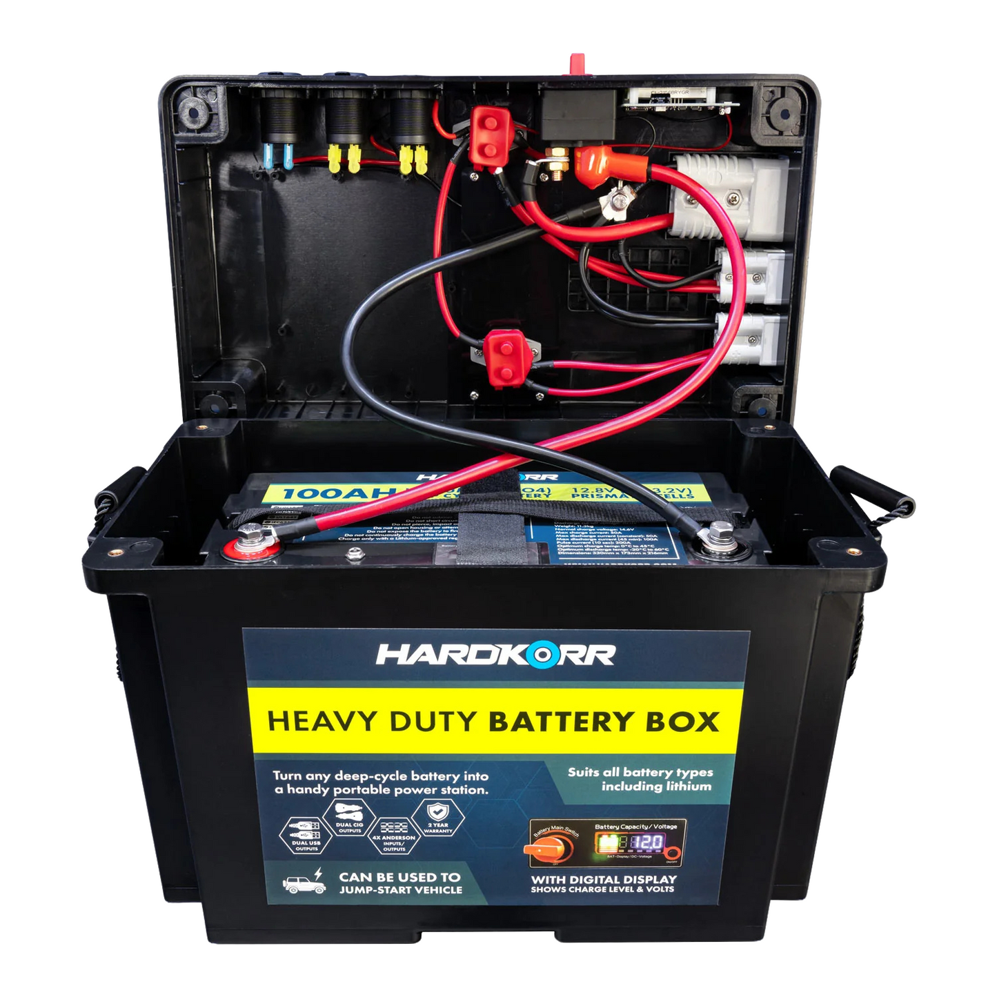 HARDKORR - Boîtier de Batterie Rapide-heavy-duty-battery-box-costco-1680333-2