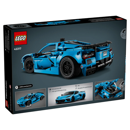LEGO - Chevrolet Corvette Stingray Bleue Technic 42217 *Boite Endommagée*-costco-2542217-blue-2
