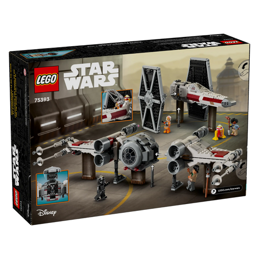 LEGO - La Fusion du Chasseur TIE et du X-Wing Star Wars 75393-mash-up-&-fighter-2