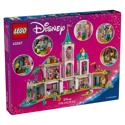 LEGO - Le Château des Princesses et les Animaux Royaux Disney 43267-princess-castle-&-royal-pets-costco-2