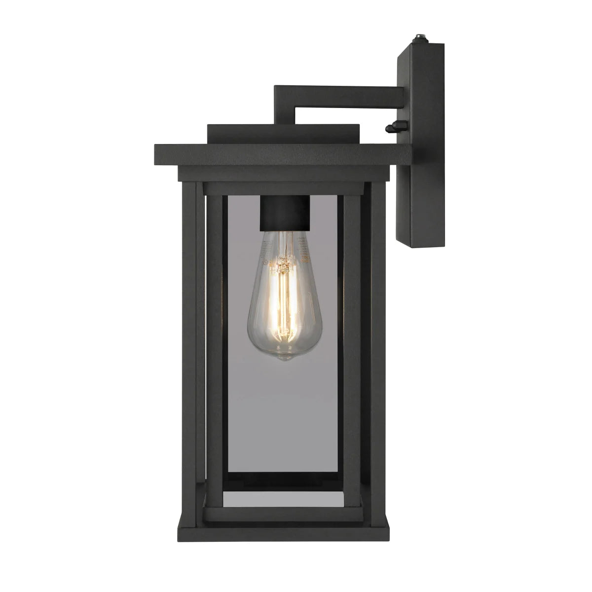 GOODEARTH LIGHTING - Lanterne Murale À DEL Extérieur-outdoor-LED-wall-lantern-noire-mat-black-matte-costco-1806310-3