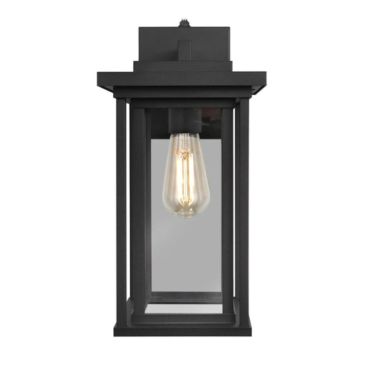 GOODEARTH LIGHTING - Lanterne Murale À DEL Extérieur-outdoor-LED-wall-lantern-noire-mat-black-matte-costco-1806310-2