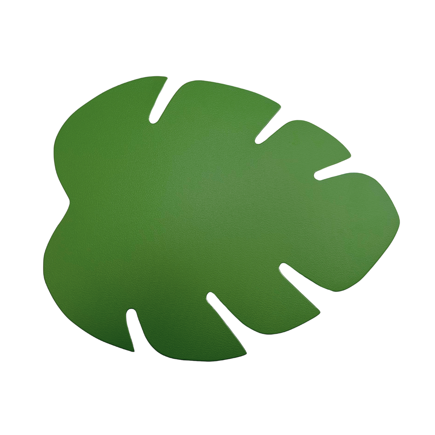napperon-feuille-similicuir-faux-cuir-leather-leaf-vert-green