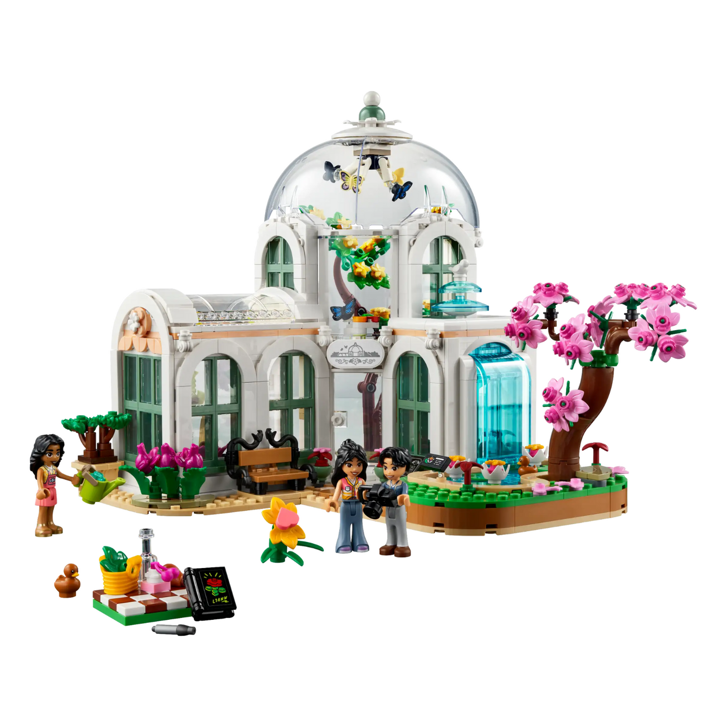 LEGO - Le Jardin Botanique Friends 41757-botanical-garden-3