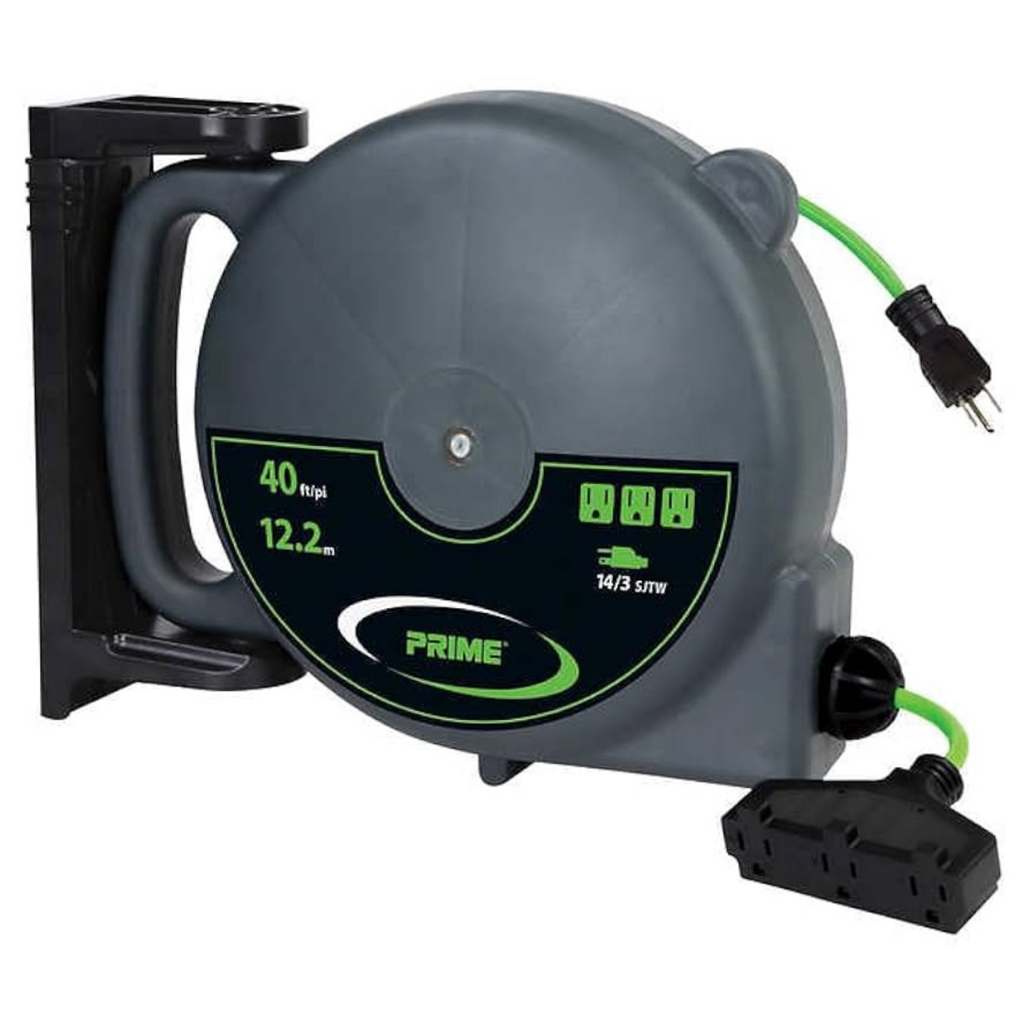 PRIME - Enrouleur de Câble Rétractable de 12,2 m-50-ft-retactable-cord-reel-costco-1261296-3