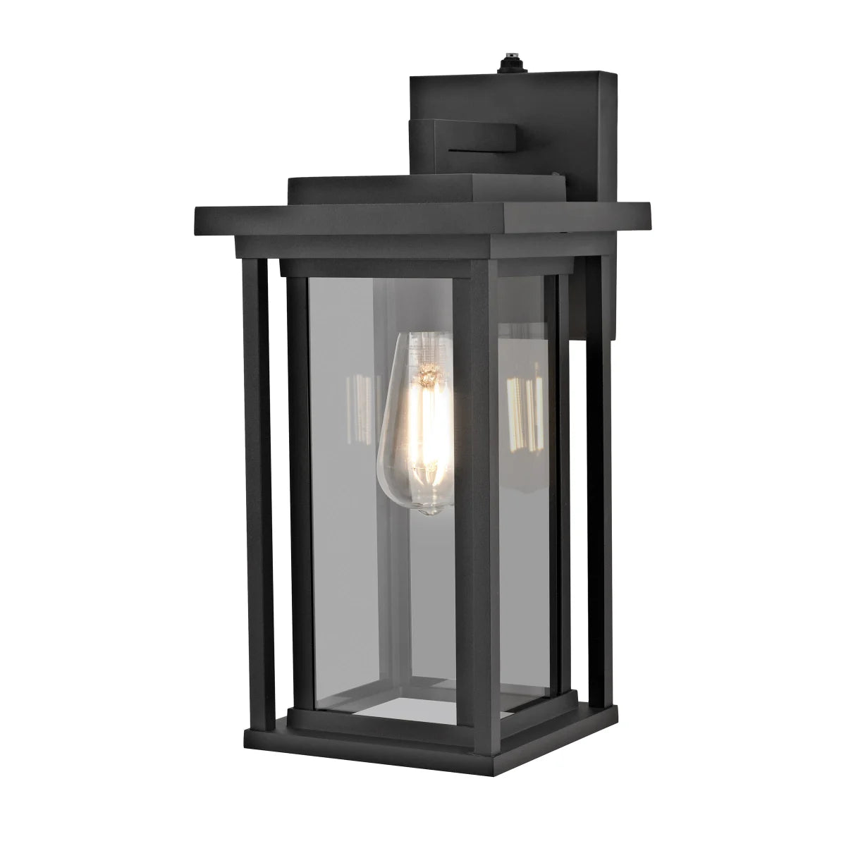 GOODEARTH LIGHTING - Lanterne Murale À DEL Extérieur-outdoor-LED-wall-lantern-noire-mat-black-matte-costco-1806310-4
