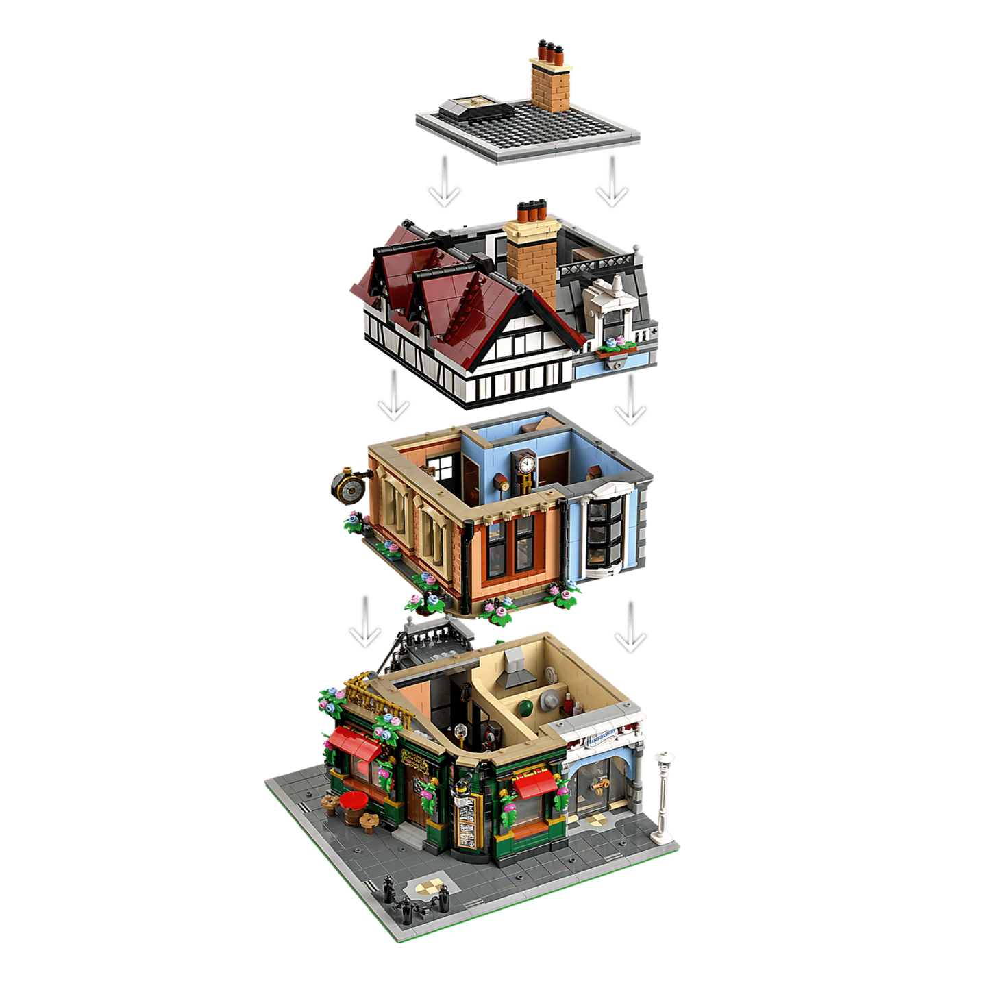 LEGO - La Bâtisse Tudor Icons 10350-tudor-corner-costco-2510350-5