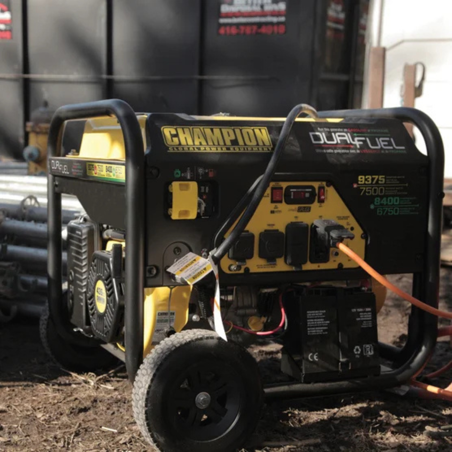 CHAMPION - Génératrice Portative à Bicarburant de 9375 W-dual-fuel-portable-generator-costco-2955944-7