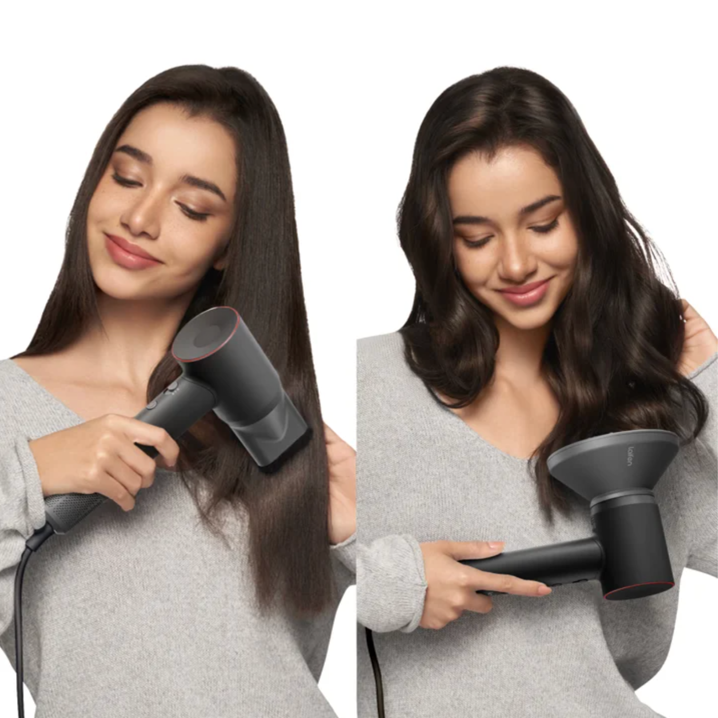 LAIFEN - Sèche-Cheveux avec 3 Embouts SE *Boite Ouverte*-nozzle-hair-dryer-with-costco-2876543- LFN32SSECST-PUR-black-noir-9