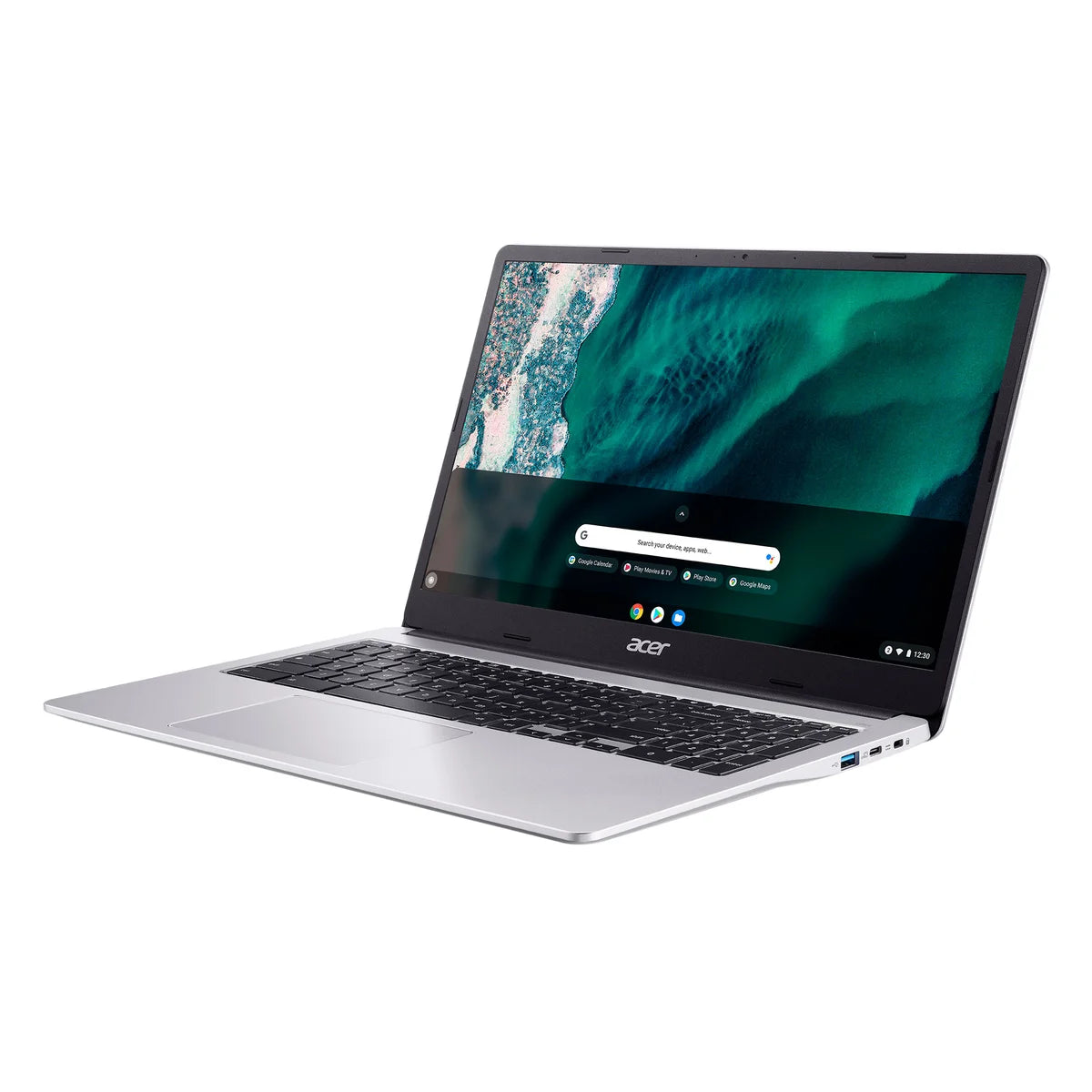 ACER - Ordinateur Portable Chromebook 315 *Boite Ouverte*-LAPTOP-CB315-4HT-C22B-1854645 COSTCO-PURE SILVER-ARGENT-PUR-2