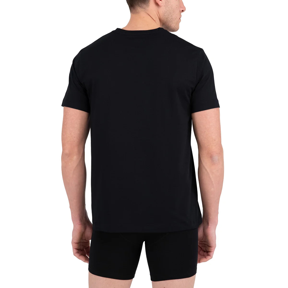 BENCH - Paquet de 4 T-Shirt à Col en V pour Homme-men's-v-ceck-t-shirts-pack-costco-1377770-black-noir-3