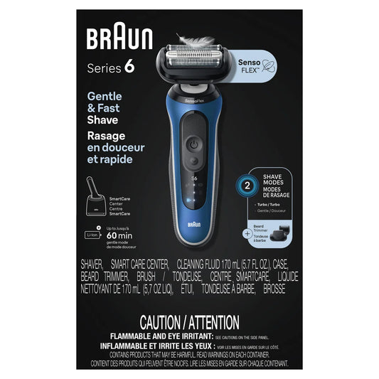 BRAUN - Rasoir électrique Series 6-shaver-blue-black-bleu-noir-costco-2723990-2