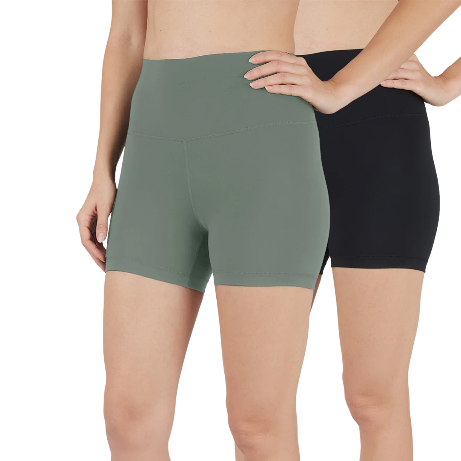REFLEX - Paquet de 2 Cuissards pour Femme-PACK-SHORTS-WOMEN'S-COSTCO-1892880-VERT-GREEN