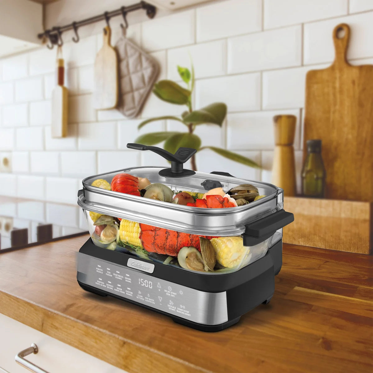 CUISINART - Cuit-Vapeur Numérique en Verre-digital-glass-steamer-costco-1569741-4