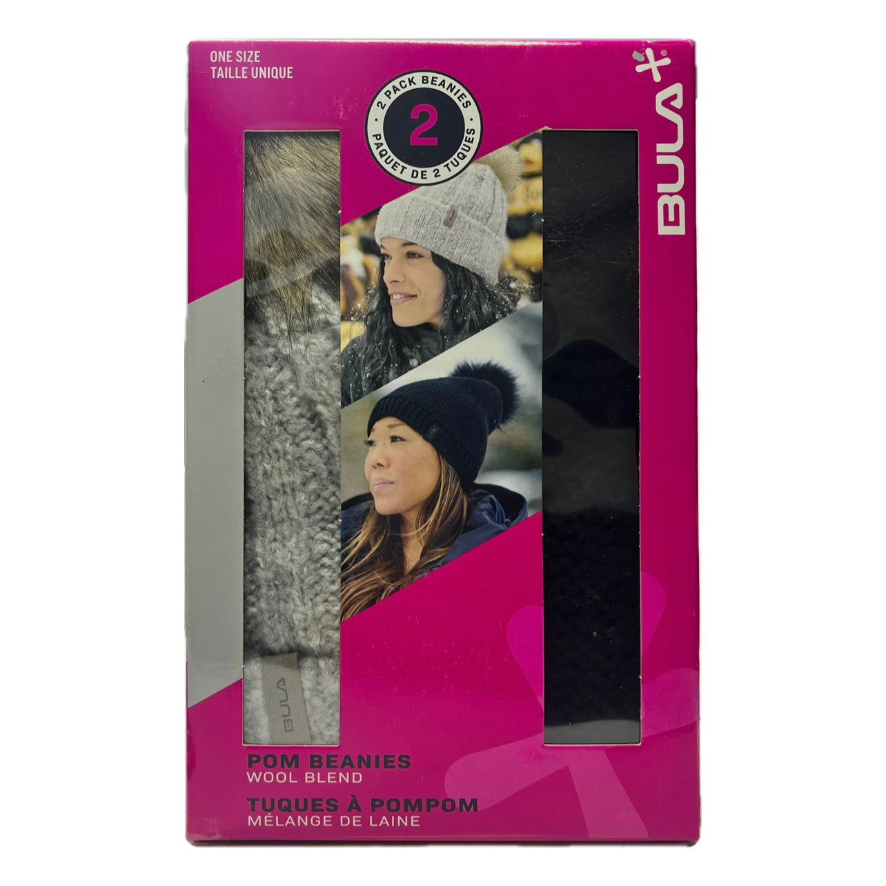 BULA Paquet de Tuques à Pompom – Liquidation125Plus