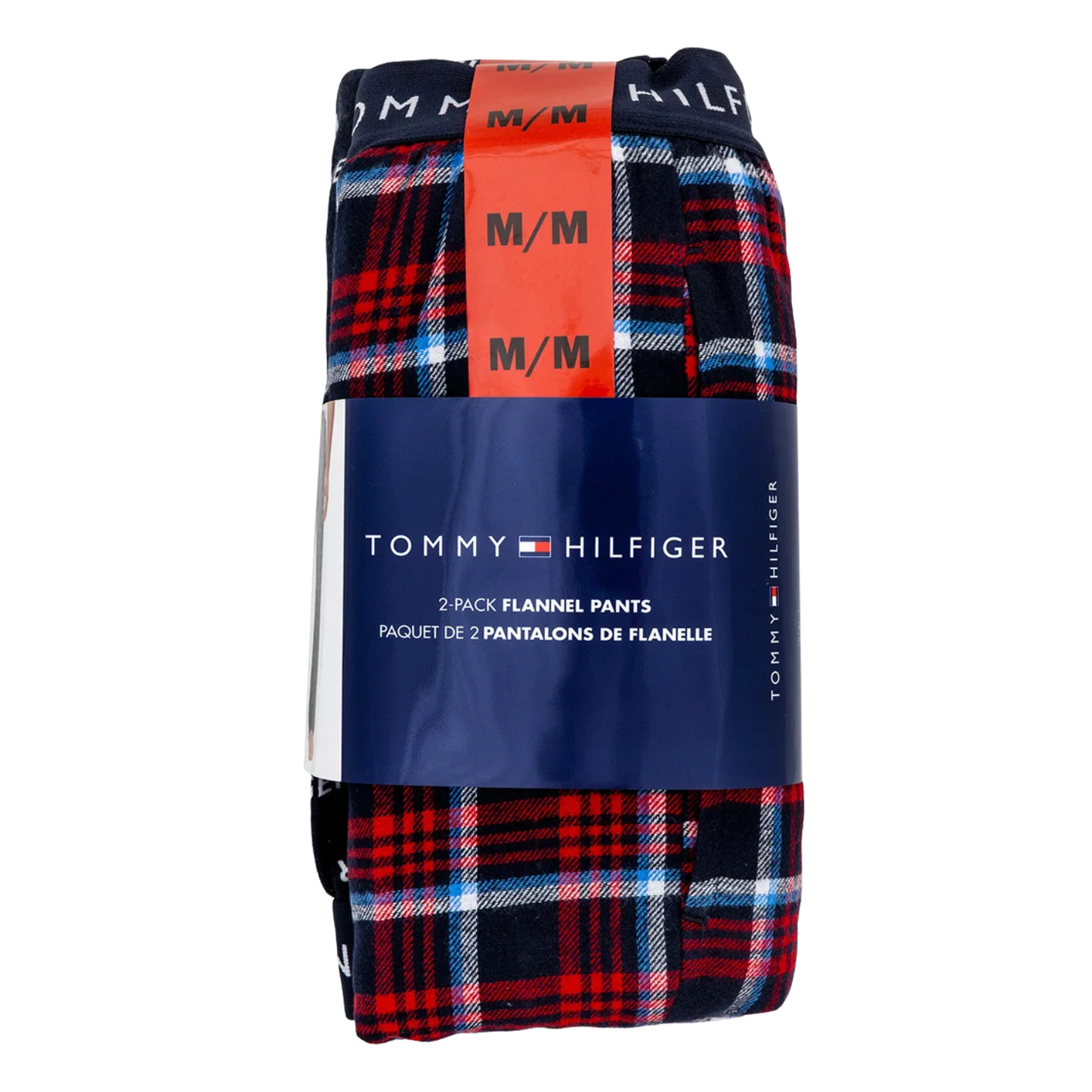 TOMMY HILFIGER - Paquet de 2 Pantalons de Flanelle Pour Homme-Mens-2-Pack-Flannel-Pants-Rouge-Red-3333382-1924806