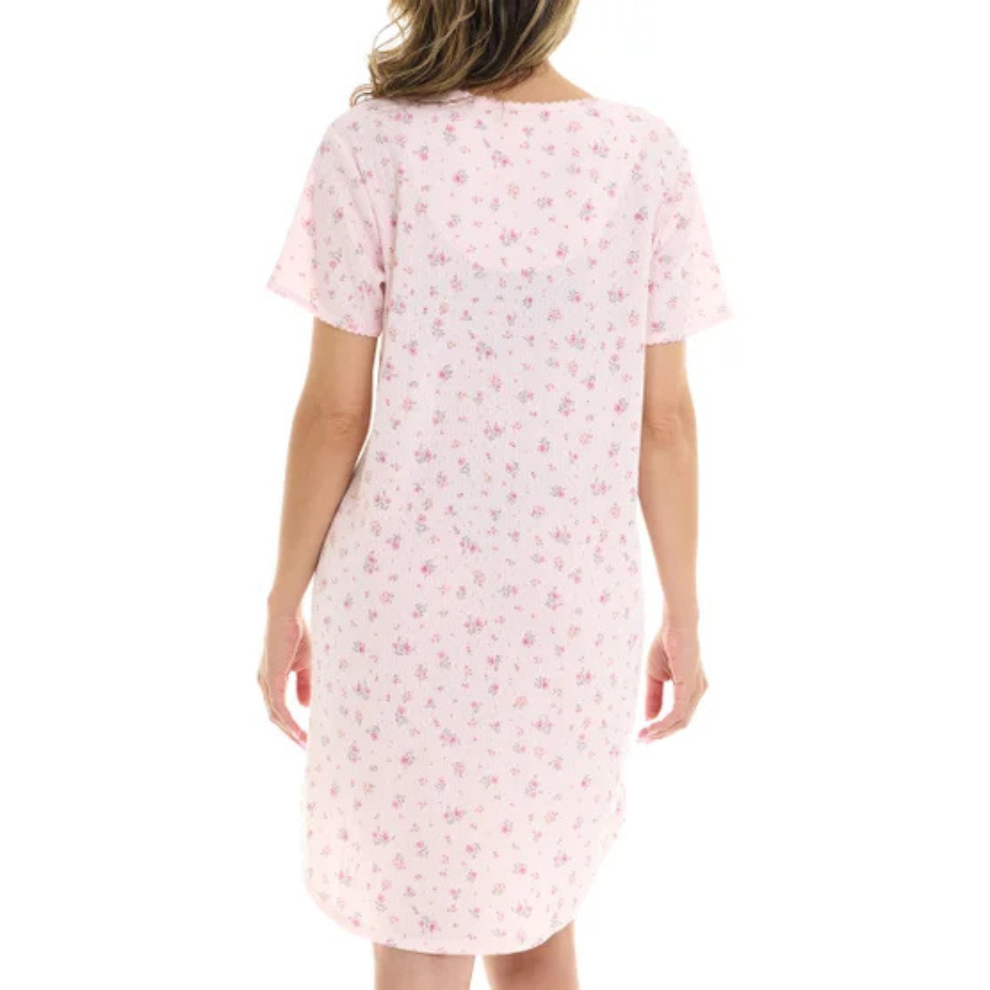 FLORA NIKROOZ - Ensemble de 2 Robes de Nuit pour Femme-Womens-2-Pack-Sleep-Dress-Rose-Noir-Pink-Black-2765220-1978785