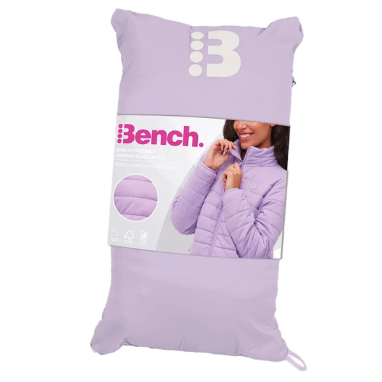 BENCH - Manteau Léger Compressible pour Femme-Womens-Lightweight-Packable-Jacket-Mauve-Purple-3952810-1957208