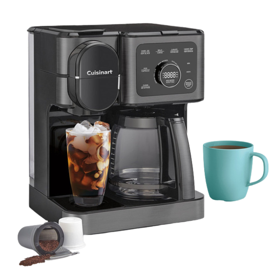 CUSINART - Cafetière 12 tasses 2 en 1 Coffee Center-2-in-1-12-cup-coffeemaker-1030635