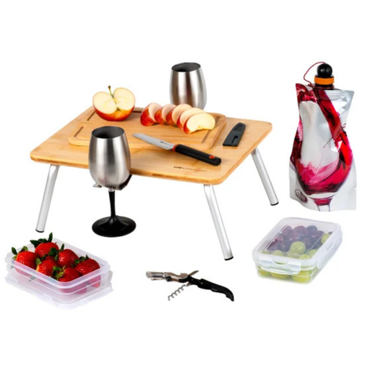 GSI OUTDOORS - Ensemble de Pique-Nique 10 Pièces-10-piece-table-for-two-picnic-set-1799141
