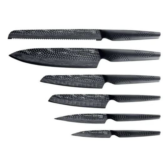 CUISINE PRO - Ensemble de Couteaux iD3 Black Samurai avec Bloc de Rangement, 7 Pièces-7-piece-Black-Samurai-Sakai-Knife-Block-Set-1892370