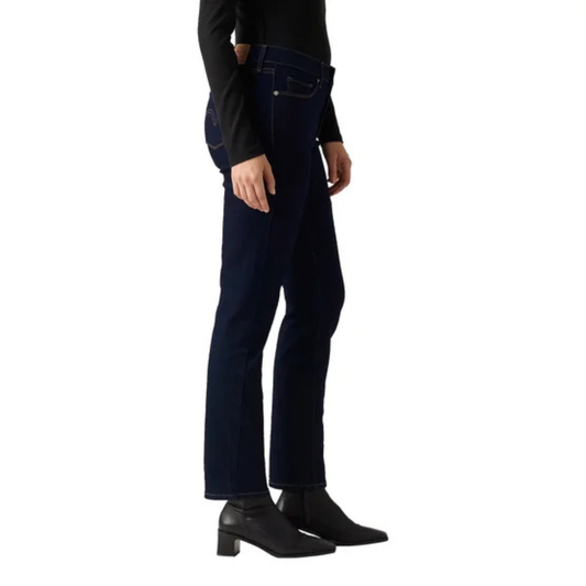 LEVI'S - Jeans Droit Classique pour Femme-Womens-Classic-Sraight-Jeans-Marine-Bleu-Foncé-Navy-Dark-Blue-1901950-1918288