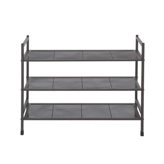 NEATFREAK - Range-Chaussures en Métal à 3 Niveaux Empilable-3-tier-stackable-metal-shoe-rack-1141080-5103400