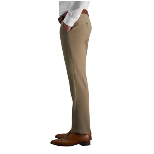 HAGGAR - Pantalon Habillé pour Homme-Mens-Dress-Pant-Beige-1986565-1924479