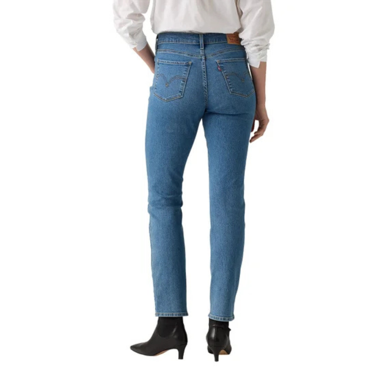LEVI'S - Jeans Droit Classique pour Femme-Womens-Classic-Sraight-Jeans-Bleu-Pâle-Light-Blue-1901949-1918286