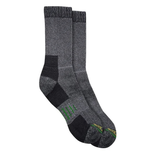 JOHN DEERE - Paquet de 6 Paires de Chaussettes pour Homme-6-Pack-mens-sock-noir-Black-1951123-1958918