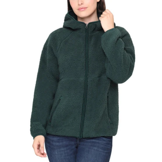 SIERRA DESIGNS - Veste en Sherpa pour Femme-Womens-Sherpa-Jacket-Vert-Green-1914783-1927867