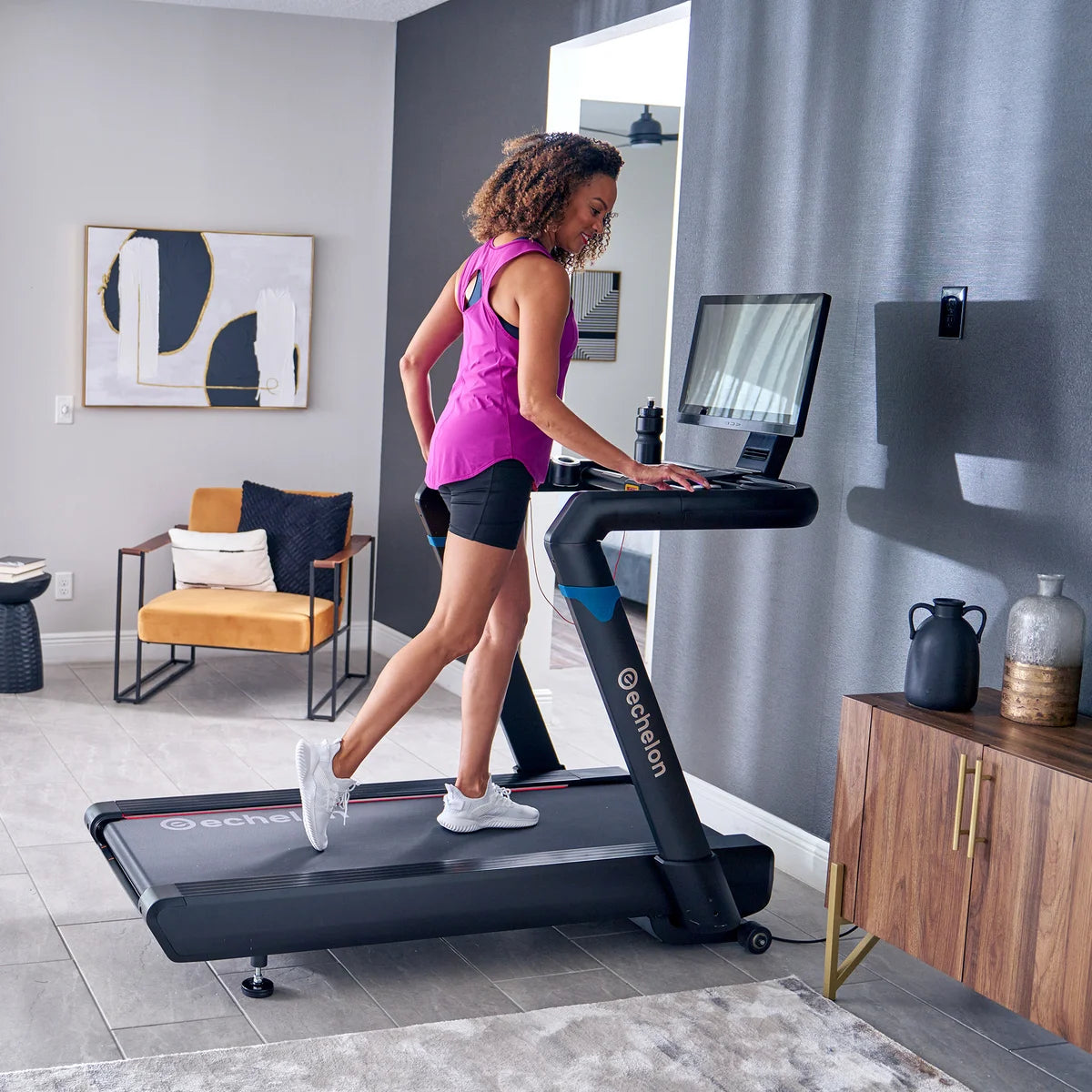 ECHELON - Tapis Roulant Stride 8s *Boite Ouverte*-treadmill-costco-1834476-ech-stride-8s-22-6