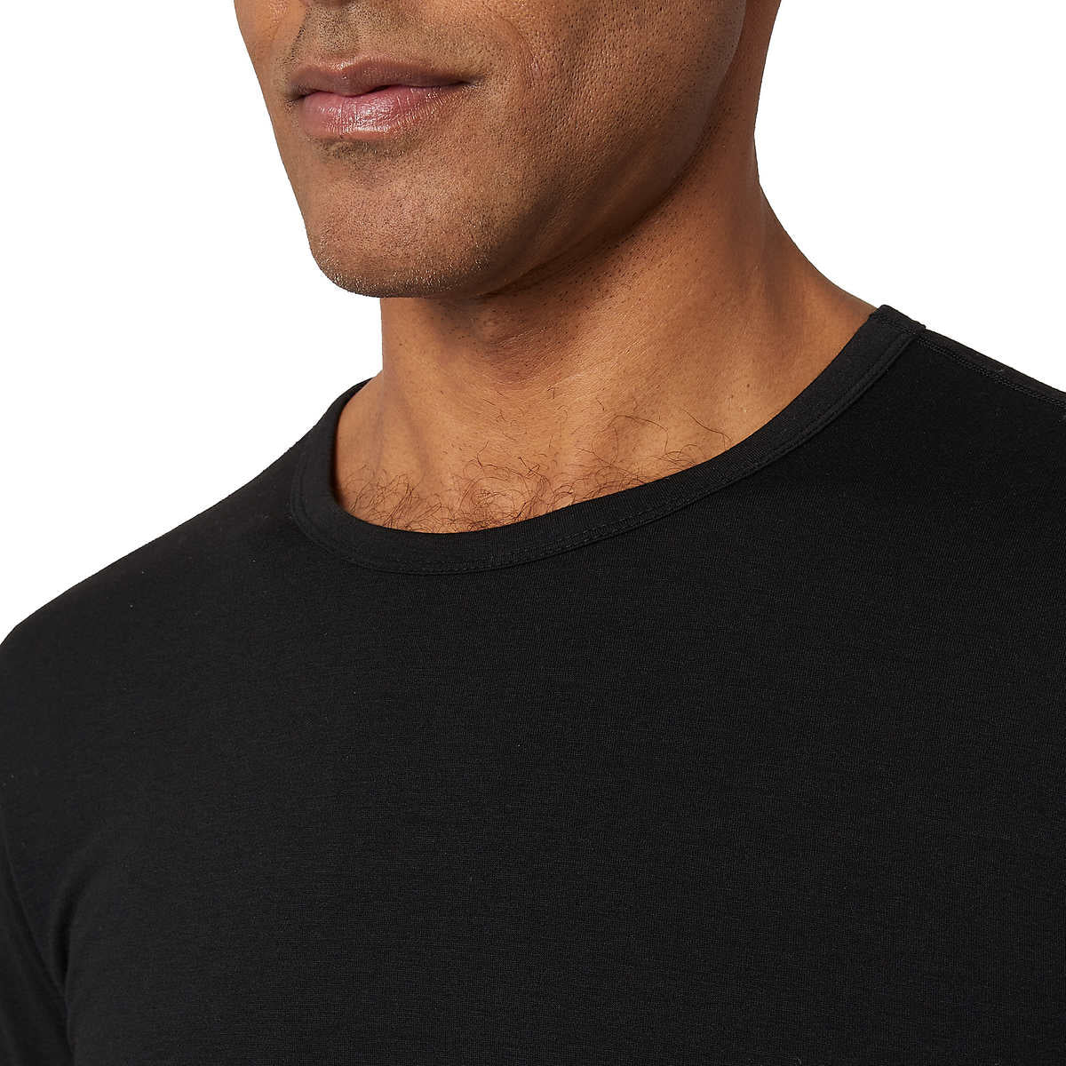 32°HEAT-ENSEMBLE-2-CHANDAILS-RAS-COU-MANCHES-LONGUES-HOMME-MEN-LONG-SLEEVE-CREW-NECK-PACK-4