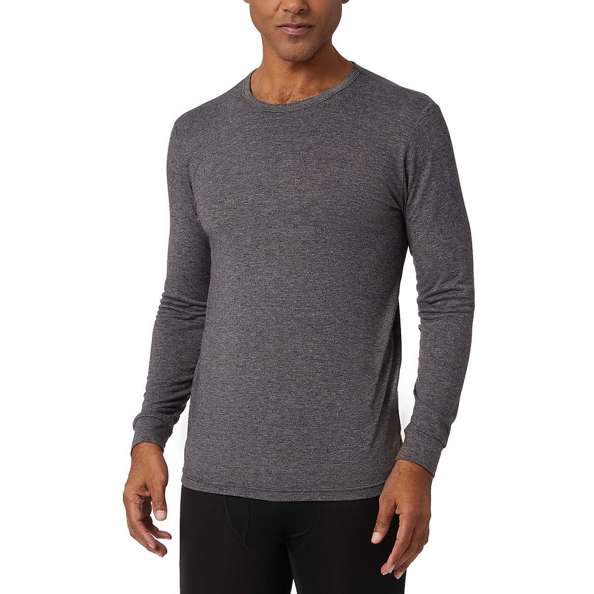 32°HEAT-ENSEMBLE-2-CHANDAILS-RAS-COU-MANCHES-LONGUES-HOMME-MEN-LONG-SLEEVE-CREW-NECK-PACK-6