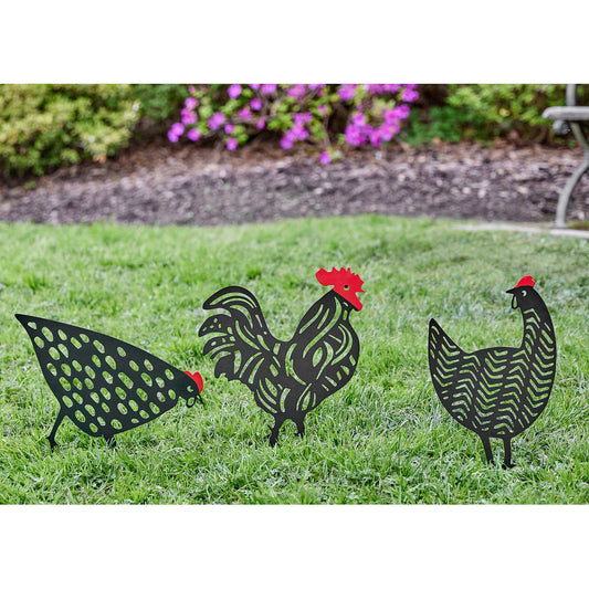 inside-outside-garden-ensemble-3-piquets-jardin-poules-coq-chicken-rooster-garden-stakes-set