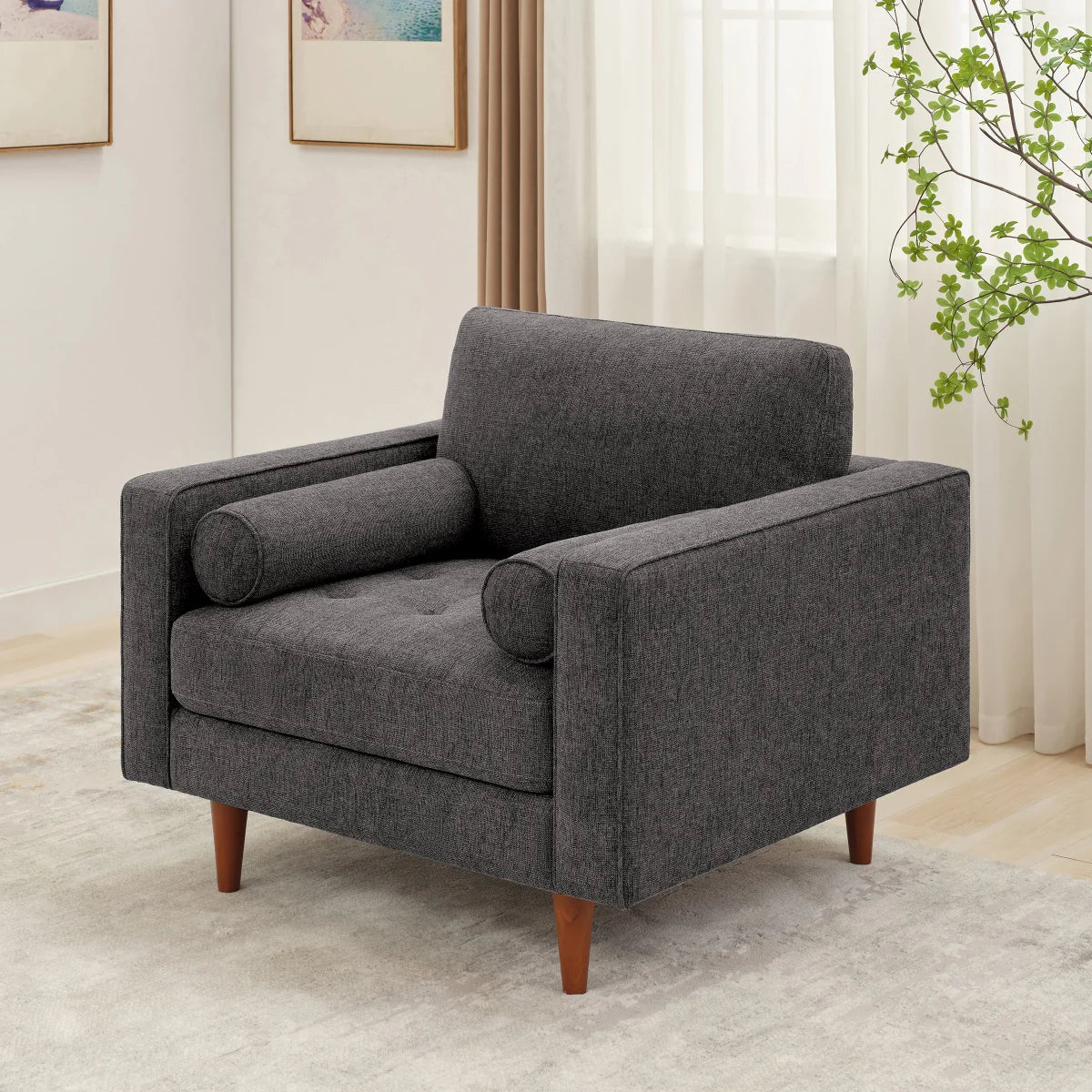 KING - Fauteuil en Tissu-FABRIC-CHAIR-COSTCO-1783177-GRIS-GREY-8