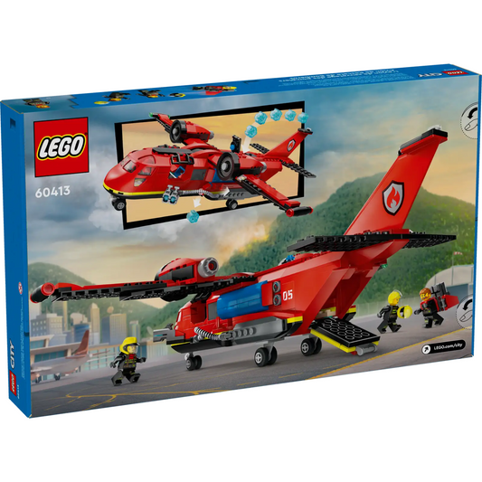 LEGO CITY - L'Avion de Sauvetage des Pompiers 60413-fire-rescue-plane-costco-2460413-2