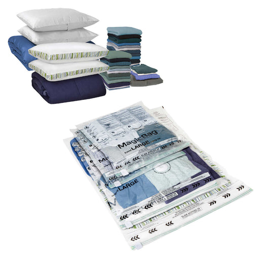MAGIC-BAG-ENSEMBLE-15 SACS-RANGEMENT-COMPRESSION-SOUS-VIDE-VACUUM-STORAGE-BAG-COMBO-SET-2