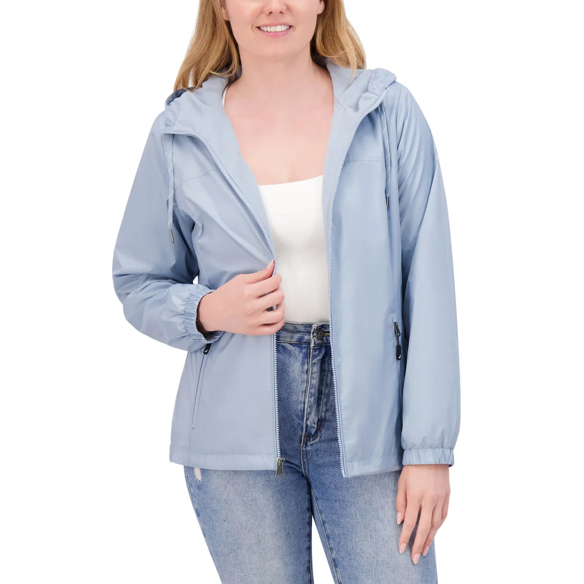 NAUTICA - Veste Coupe-Vent Doublée pour Femme-WOMEN'S-WINDBREAKER-LINED-COSTCO-1869303-BLUE-BLEU-5