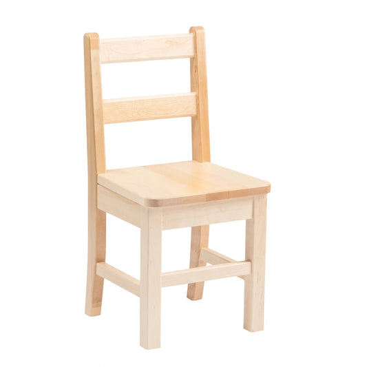 POITRAS - Table Carrée en Bois Dur Massif avec 2 Chaises pour Enfant-Solid Hardwood Square Table with 2 Chairs-1446536-2