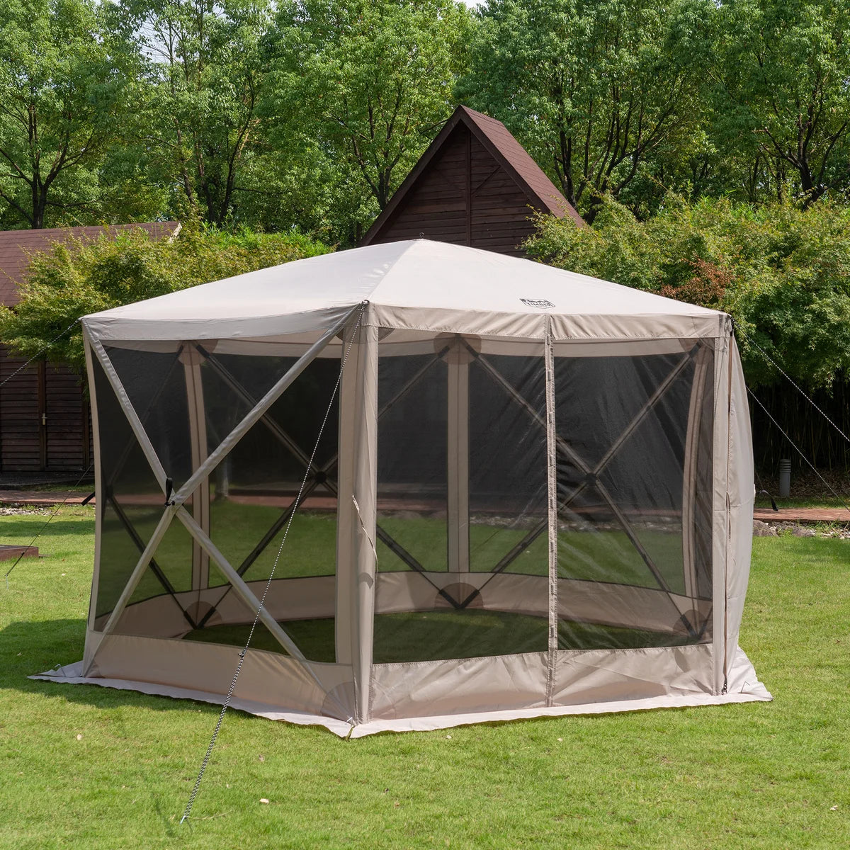 TIMBER RIDGE - Abri Moustiquaire Escamotable à 6 Panneaux-pop-up-screen-house-costco-1819475-pannels-6